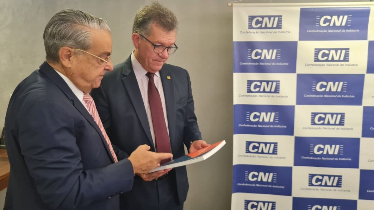 Laércio Oliveira apresenta oportunidades de investimentos em Sergipe para presidente da CNI, Robson Andrade - Foto: Site Laércio Oliveira