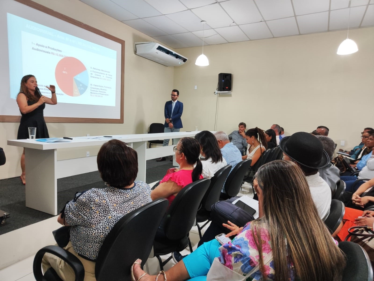 Lei Paulo Gustavo e incentivo à cultura é tema de encontro promovido pela FAMES - Foto: Ascom FAMES