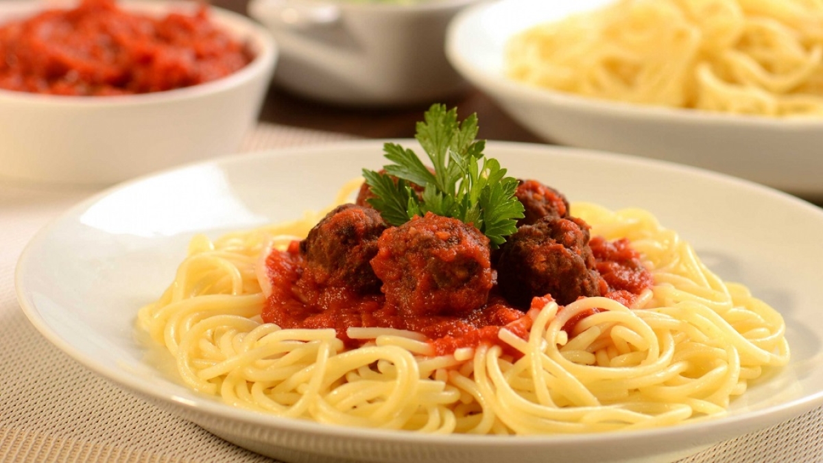 Espaguete com Almôndegas ao Molho de Tomate - Foto: Marca Pilar | Dilvulgação