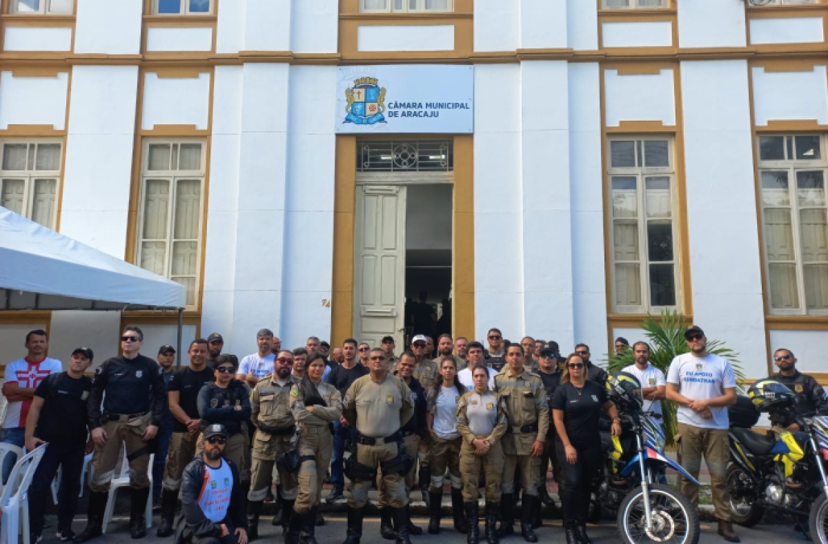 Agentes de Trânsito de Aracaju paralisam contra desvalorização e perda de direitos - Foto: CUT/SE