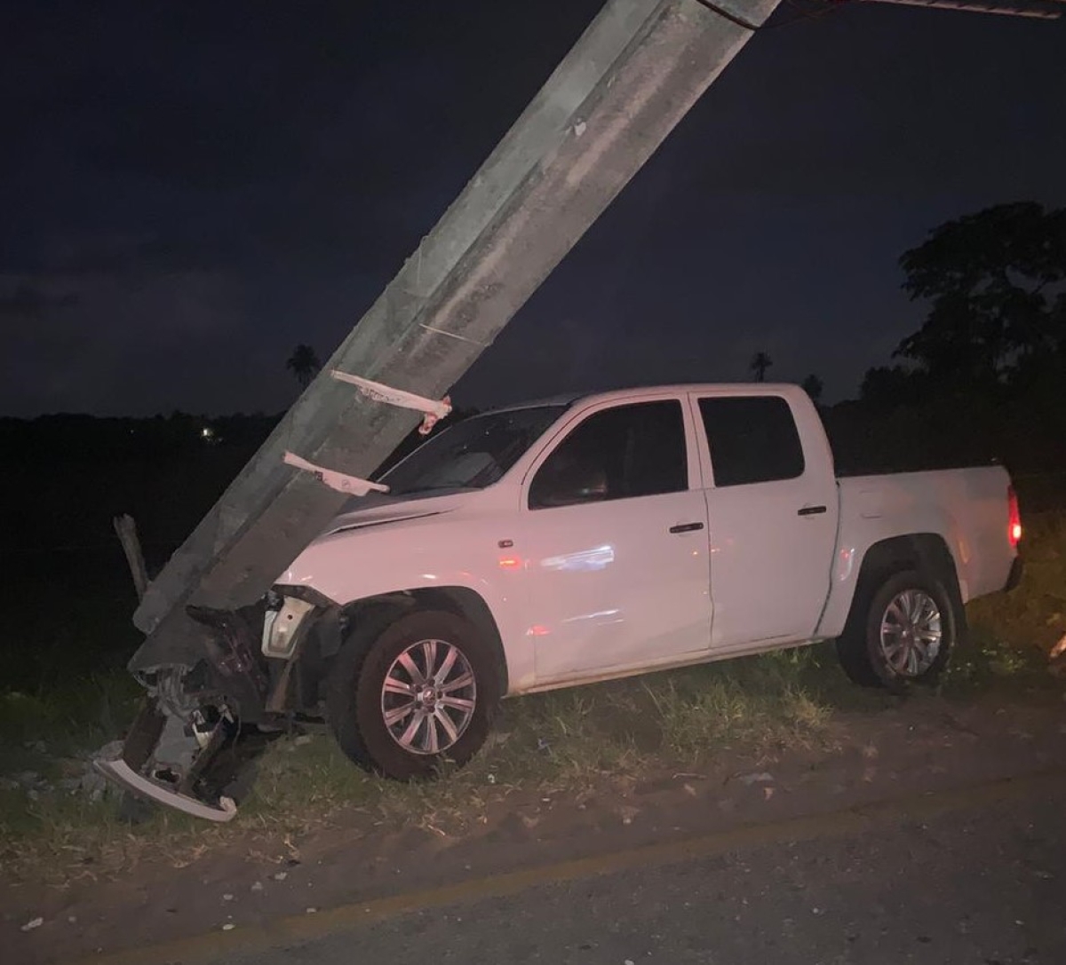 São João: Energisa alerta sobre cuidados com colisão em postes - Foto: Assessoria Energisa/SE