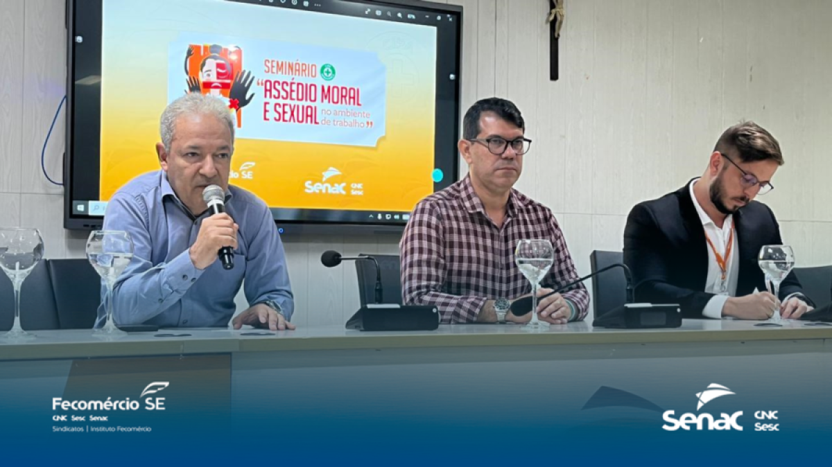 "Assédio, não!": Cipa do Senac/SE disponibiliza canal de denúncias de assédio no ambiente de trabalho - Foto: Senac/SE