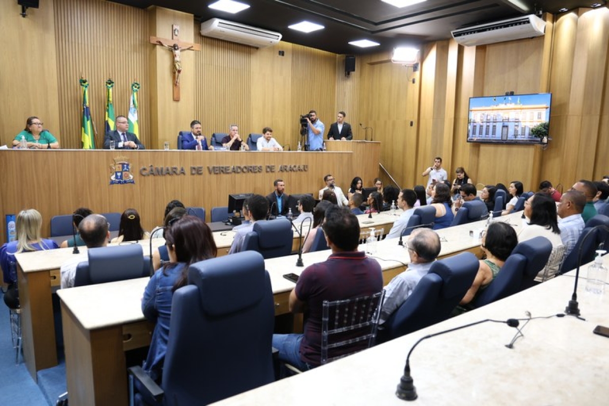 Câmara de Aracaju empossa mais 23 aprovados em concurso - Foto: Gilton Rosas | Câmara de Aracaju