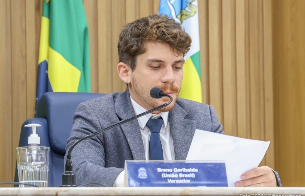Vereador Breno Garibalde - Foto: Gilton Andrade