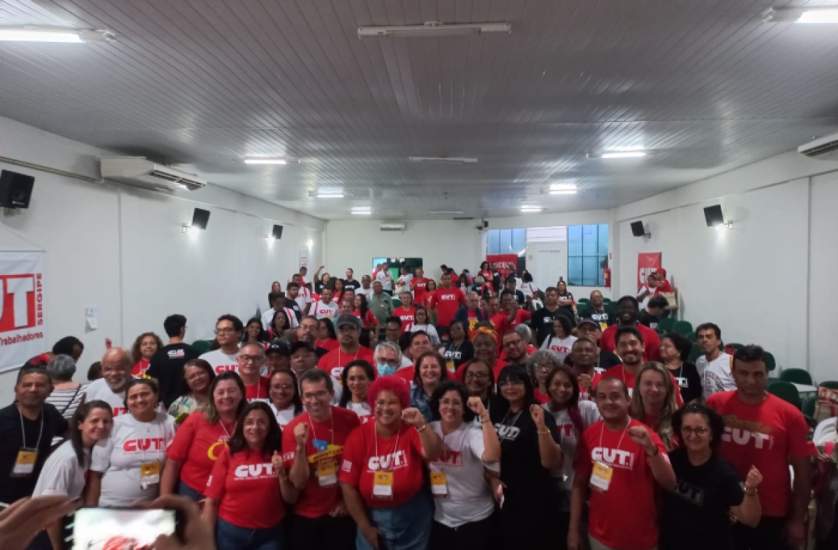 15° CECUT comemora nova Direção e Aniversário de 40 anos da CUT - Foto: CUT/SE