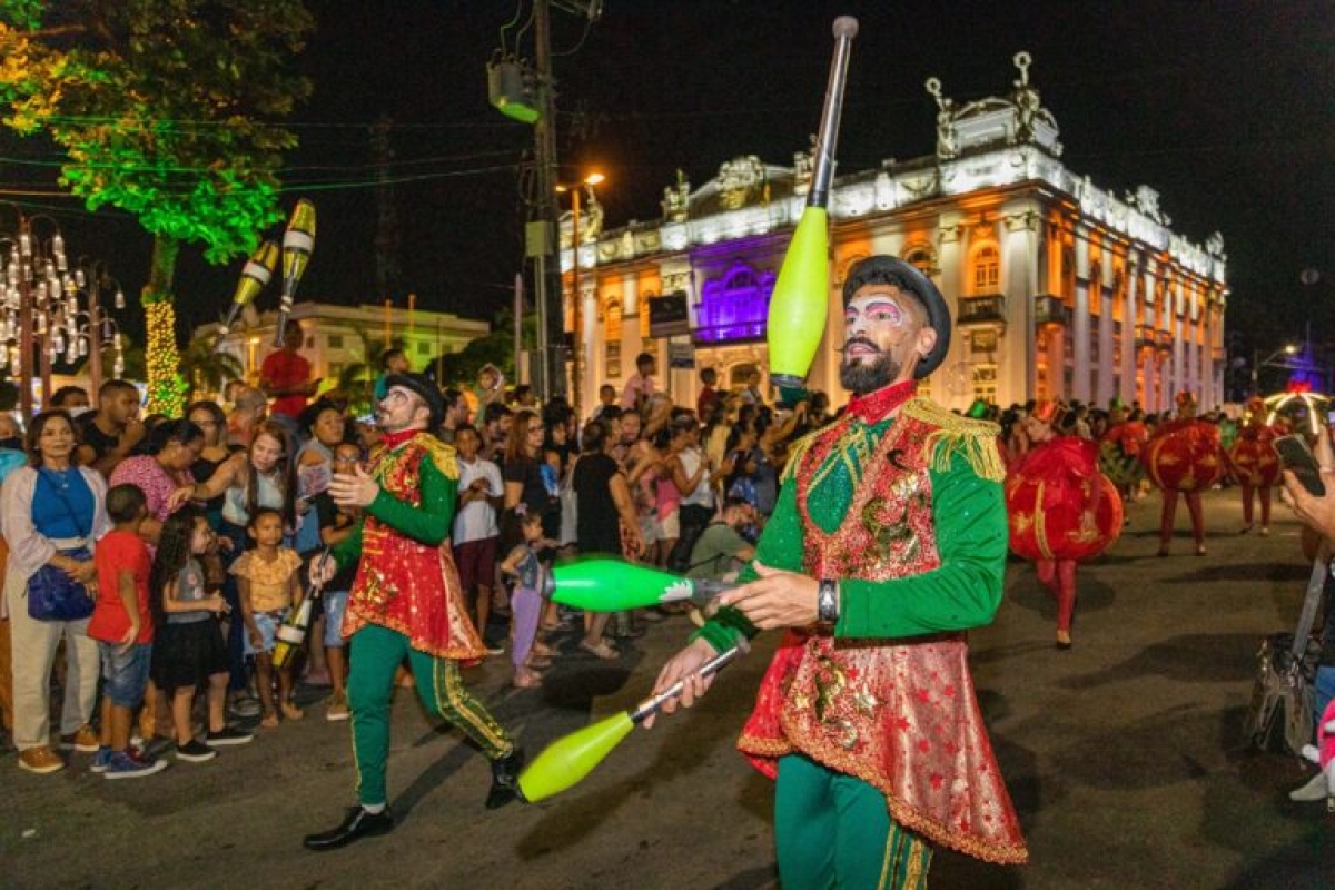 O maior festejo natalino do estado tem como chamariz o desfile "Um Sonho de Natal" - Foto: Fecomércio/SE
