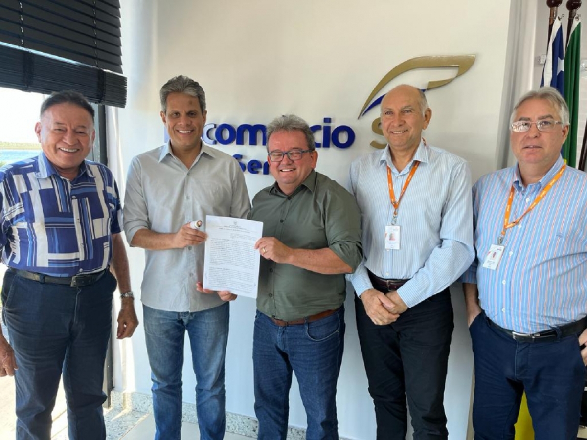 Prefeitura de Laranjeiras e Senac firmam parceria para a implantação de um restaurante-escola e traçam estratégias para o desenvolvimento do Turismo - Foto: Prefeitura de Laranjeiras