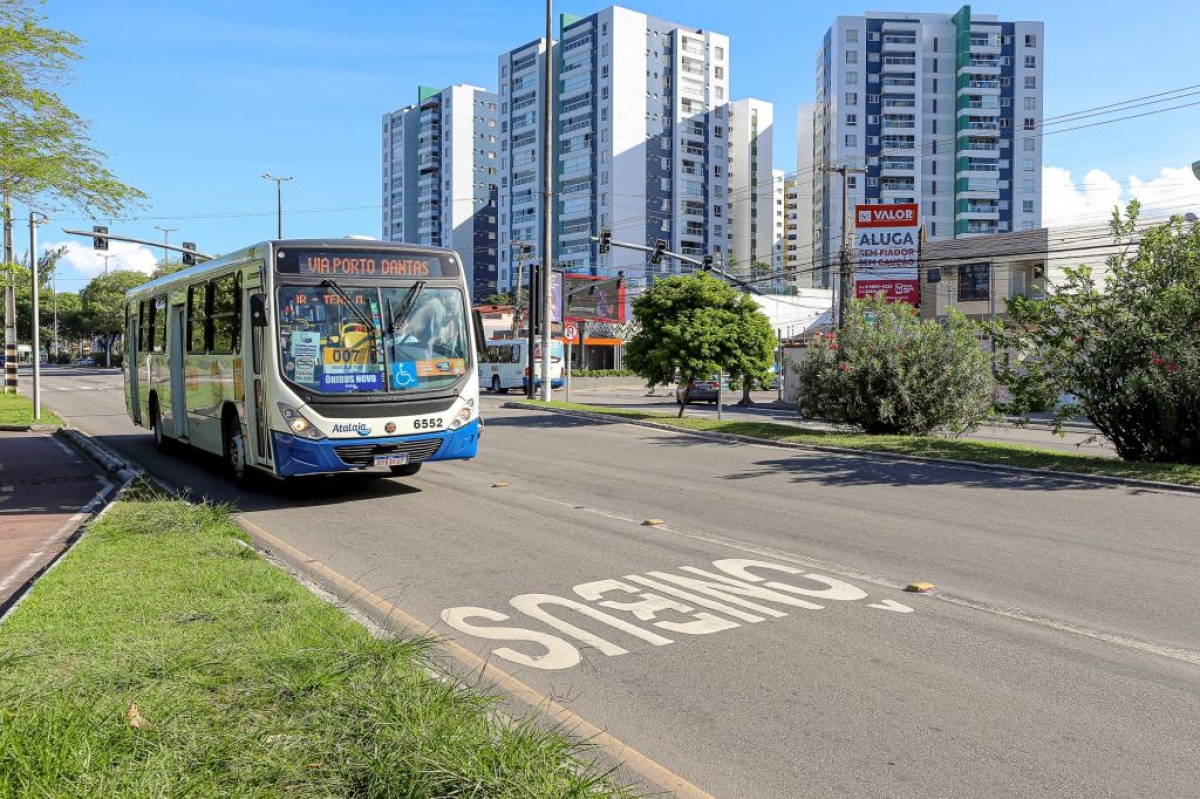 Corredores de ônibus de Aracaju entram em funcionamento nesta sexta-feira, 11/8 - Foto: Michel de Oliveira | Prefeitura de Aracaju