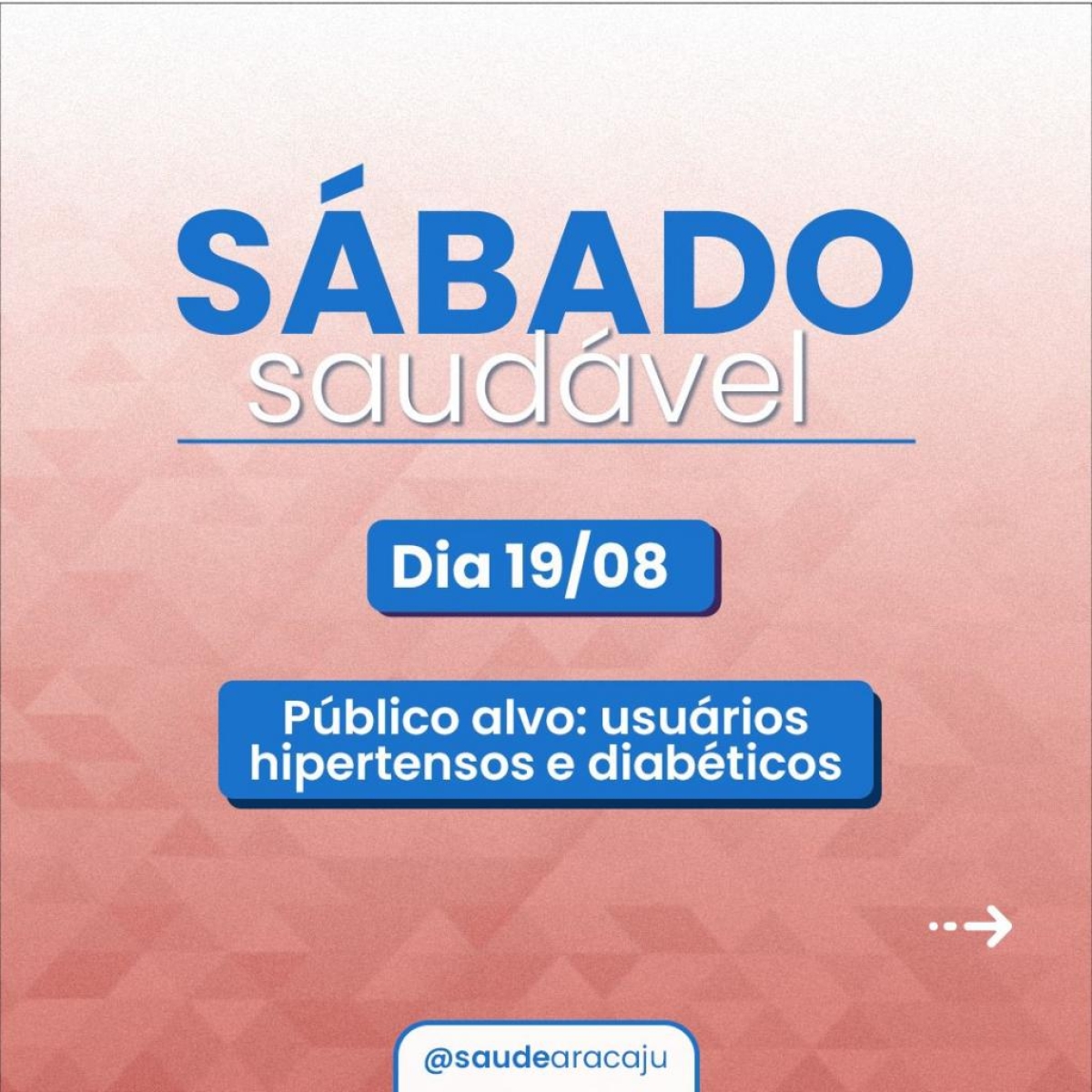 Arte: SMS Aracaju