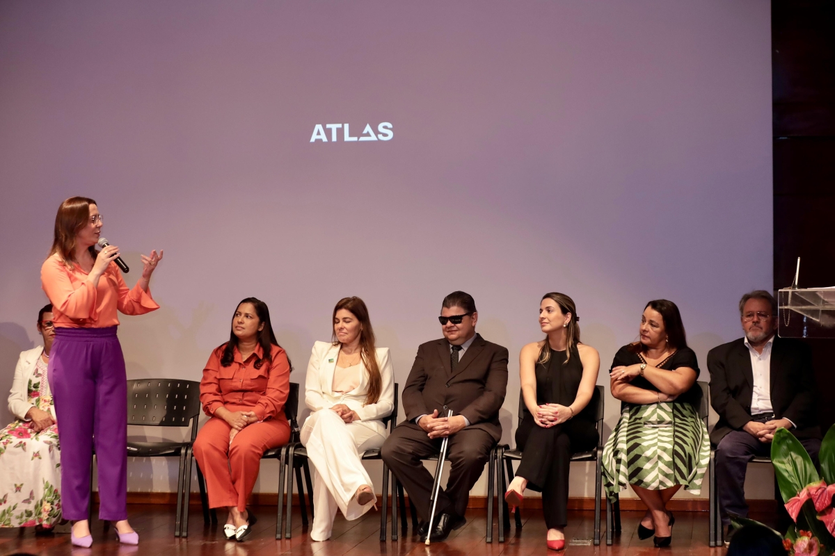"Viver sem limites é um direito", diz a Delegada Katarina em evento sobre o Plano Nacional da Pessoa com Deficiência - Foto: Assessoria Delegada Katarina