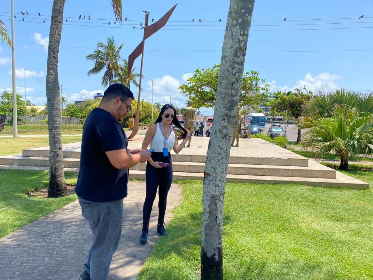 Emsurb vai plantar novas arbóreas na Orla da Atalaia no lugar de coqueiros adoecidos - Foto: Prefeitura de Aracaju
