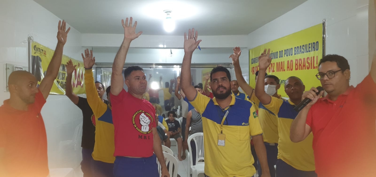 Assembleia do trabalhadores dos Correios aprova novo Acordo Coletivo de Trabalho - Foto: Assessoria CUT-SE