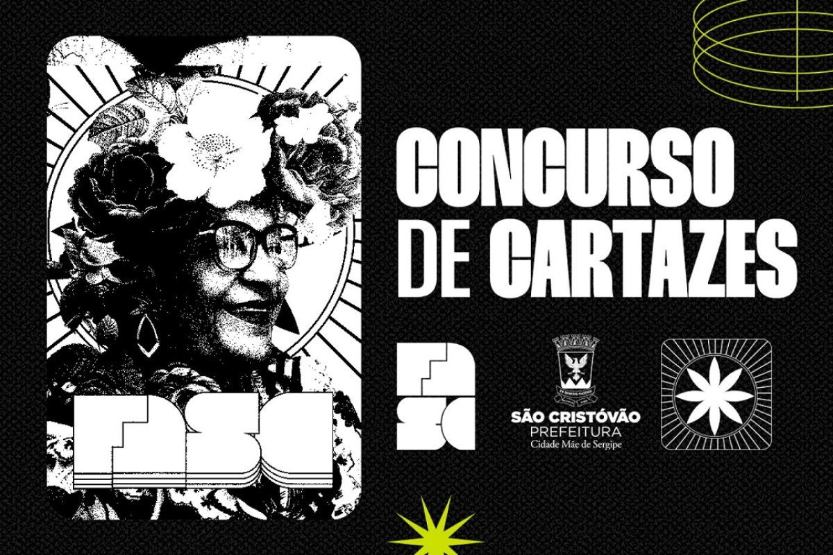 Prefeitura de São Cristóvão abre inscrições para o Concurso de Cartazes da 38º edição do FASC - Imagem: Divulgação | Prefeitura de São Cristóvão