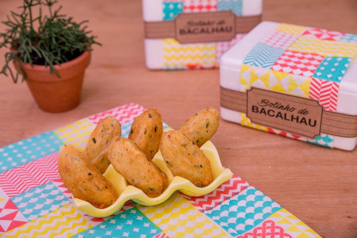 Bolinho de Bacalhau Finna - Foto: Marca Finna | Divulgação