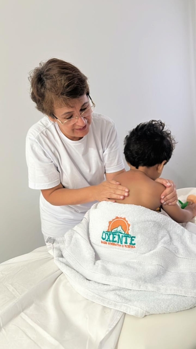 Massagens para o público infantil é ótima opção de presente para o dia das crianças - Foto: Assessoria