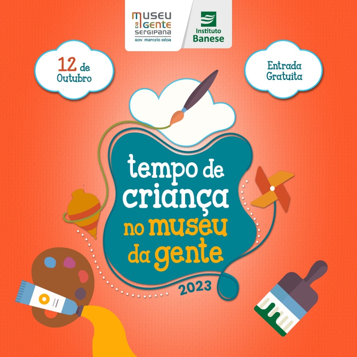 Museu da Gente Sergipana terá programação para comemorar o Dia das Crianças - Imagem: Divulgação