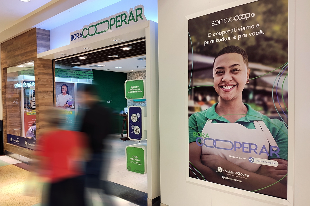 Bora Cooperar - Foto de arquivo: Shopping Jardins