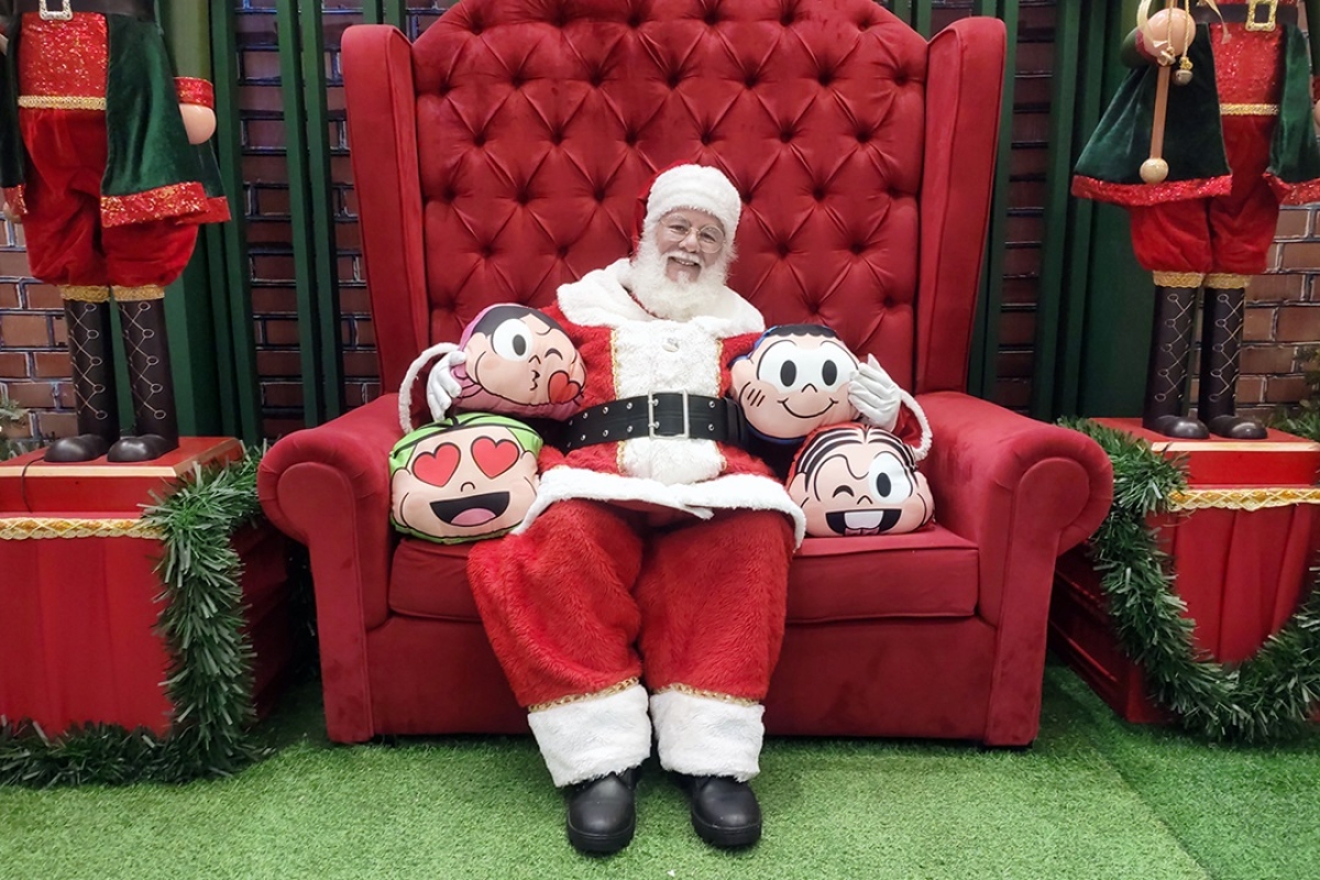 Shopping Jardins presenteia o consumidor com almofadas da Turma da Mônica - Foto: Arquivo Shopping Jardins