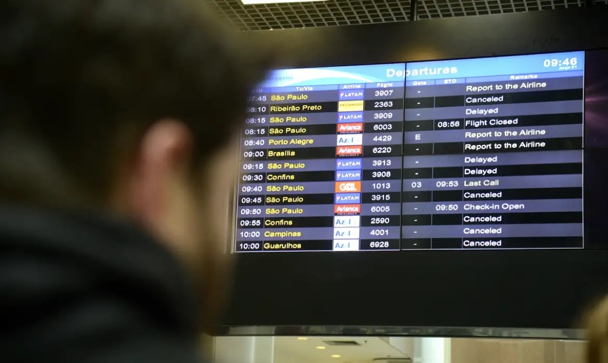 Aeroporto Santos Dumont  - Foto de arquivo: Tânia Rêgo | Agência Brasil