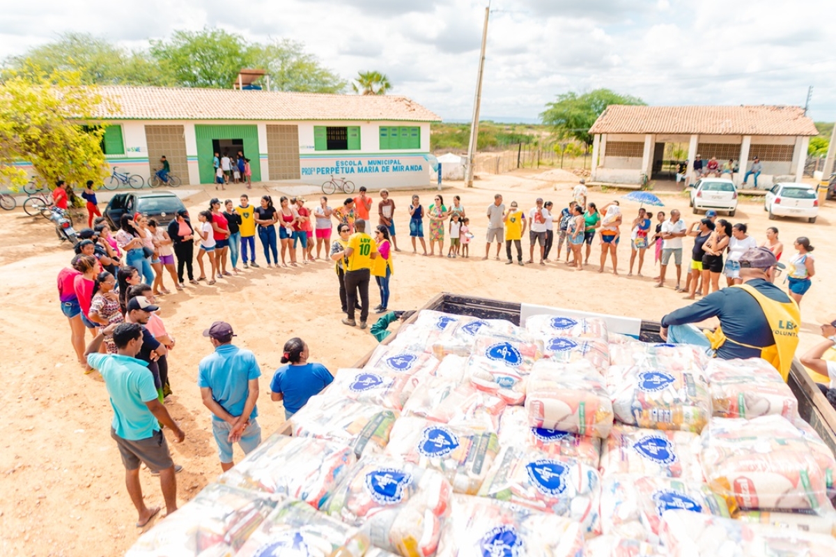 Roteiro Solidário da LBV beneficia cerca de 13 mil baianos - Foto: Felipe Henrique | Relacionamento Institucional da LBV | Salvador/BA