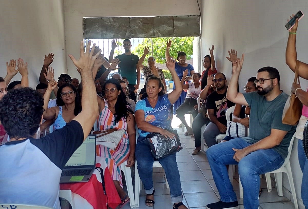 Servidores da Barra dos Coqueiros decidem paralisar suas atividades - Foto: Assessoria Fetam Sergipe