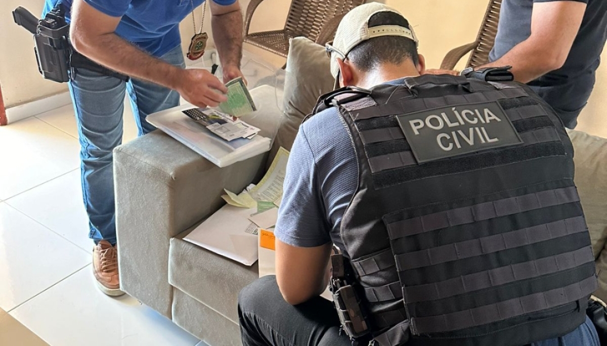 Ação conjunta prende em Roraima investigado por golpes de R$ 1,5 milhão em Lagarto - Foto: SSP Sergipe