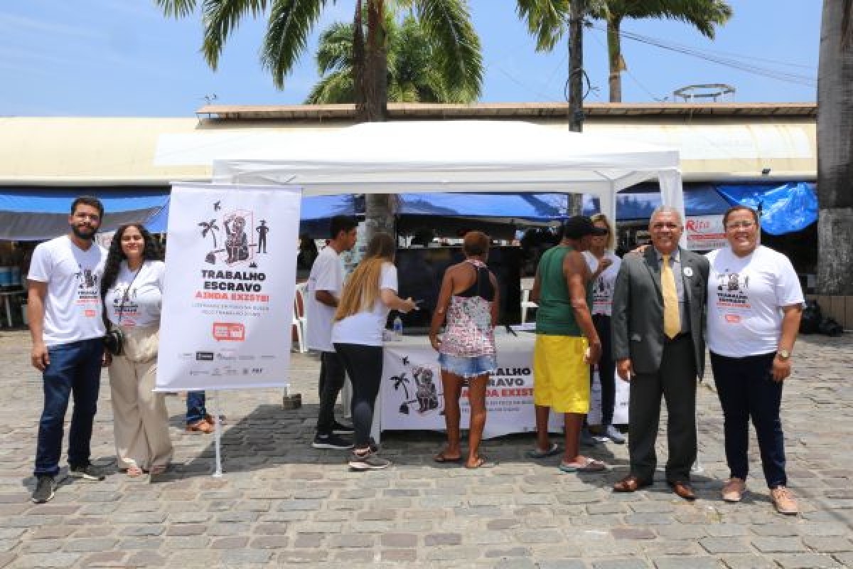 "Trabalho Escravo ainda existe": população adere à campanha de alerta sobre o tema - Foto: MPT Sergipe