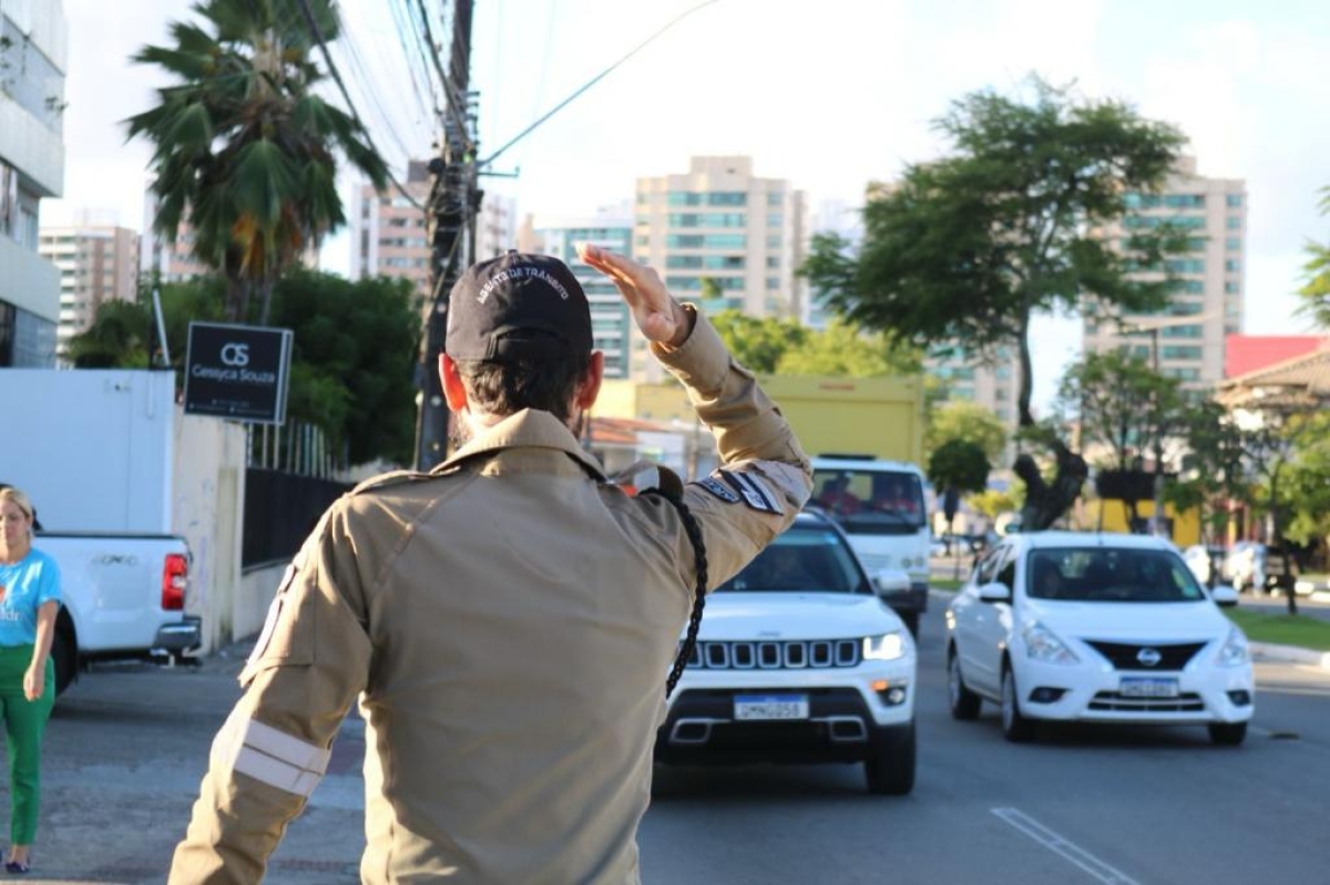 Trânsito na Beira Mar será alterado neste sábado, 27, devido à realização de bloco carnavalesco - Foto: Ascom | SMTT | Prefeitura de Aracaju