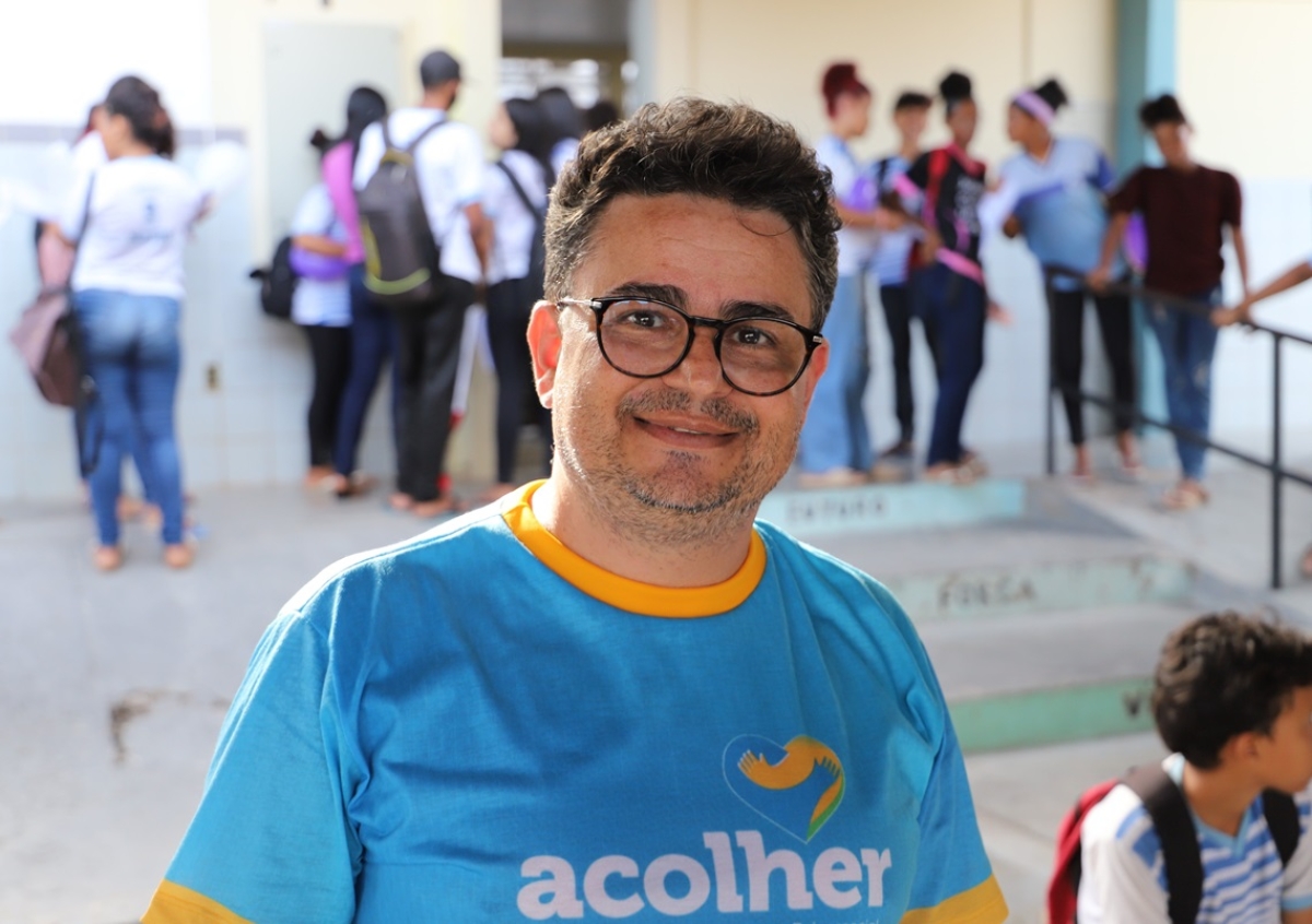 Programa Acolher é pioneiro na inclusão de psicólogos e assistentes sociais em escolas públicas
estaduais de Sergipe - Foto de arquivo: Maria Odília | Governo de Sergipe