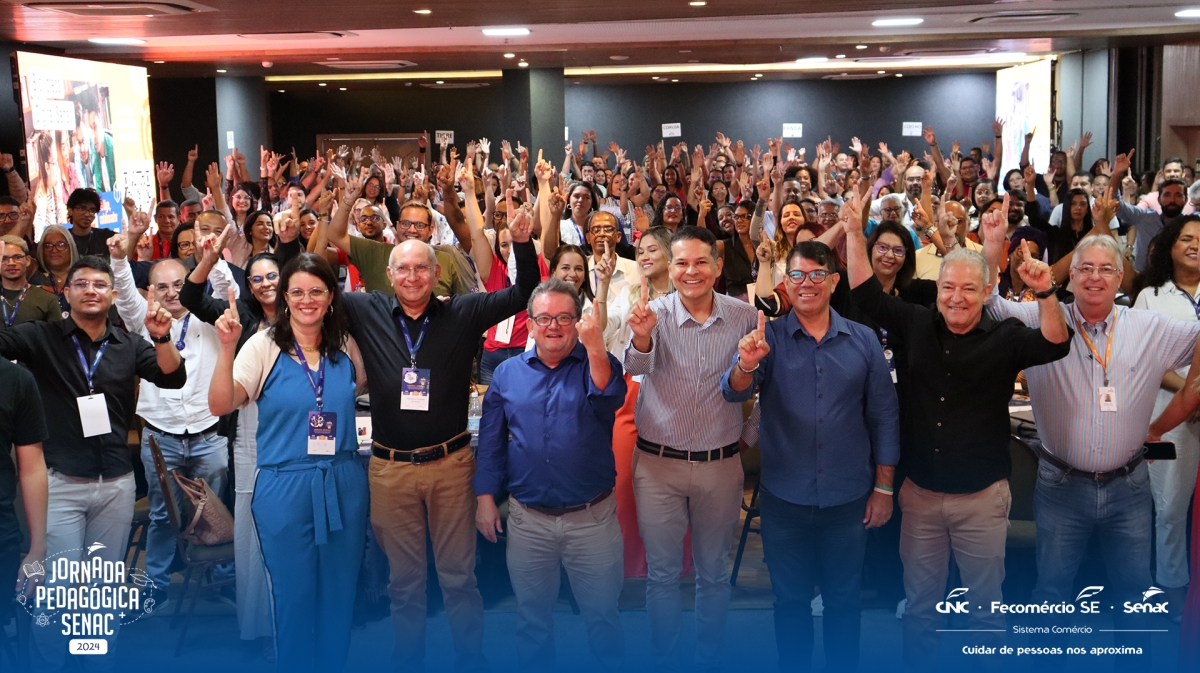 Jornada Pedagógica do Senac finaliza com apresentação de mais de 1,4 mil ideias e 26 projetos - Imagem: Assessoria Senac Sergipe