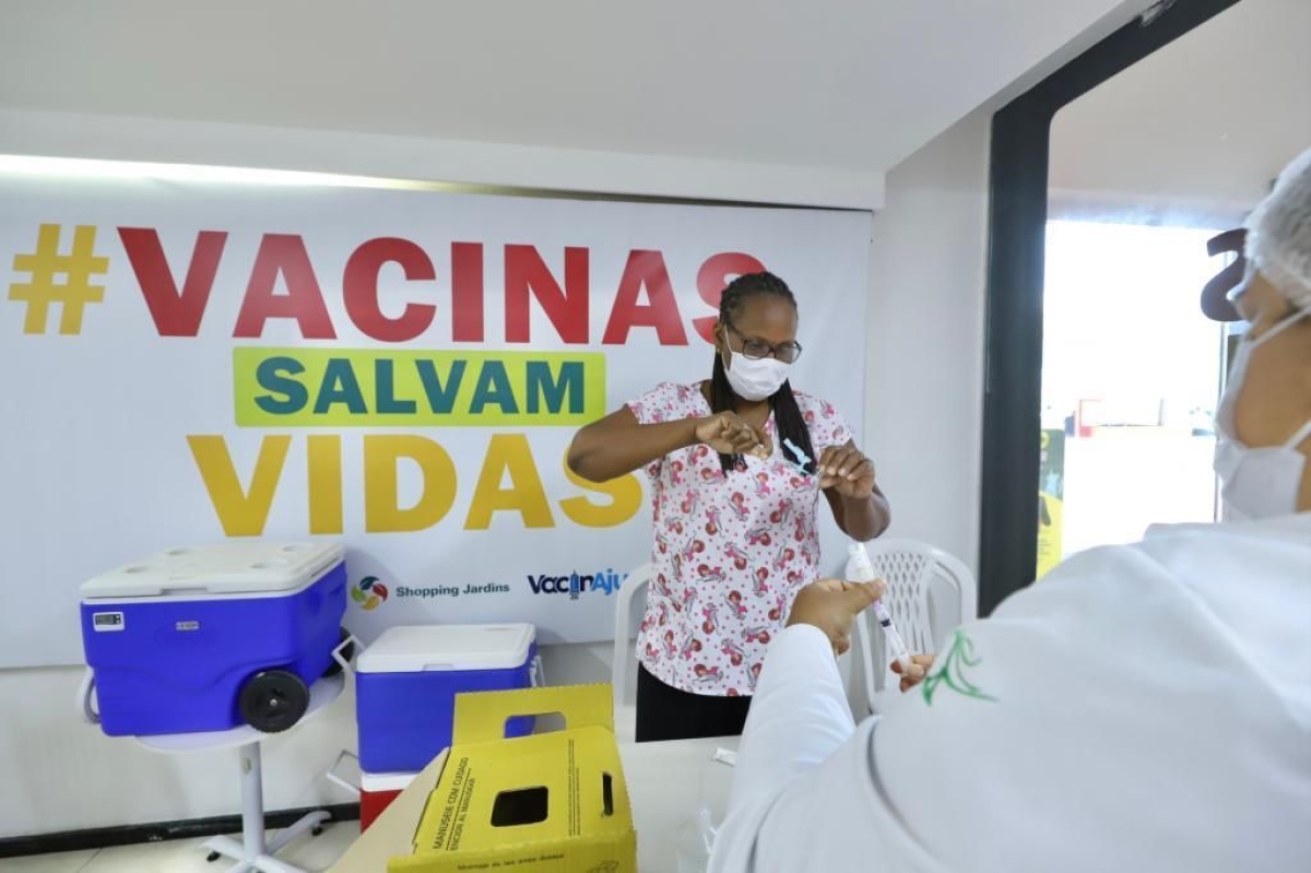 Vacinação contra influenza - Foto: Ascom SMS Aracaju