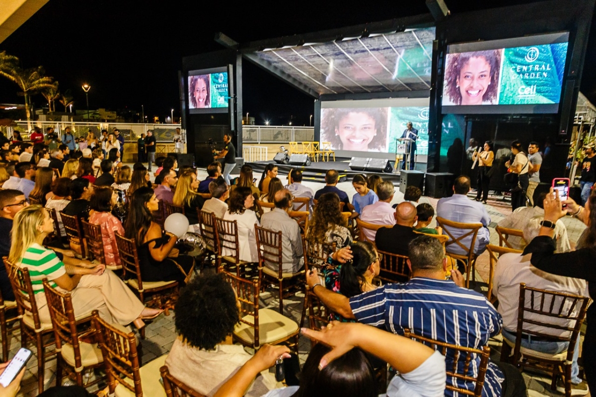 Evento de inauguração do Central Garden - Foto: Assessoria de Comunicação Celi