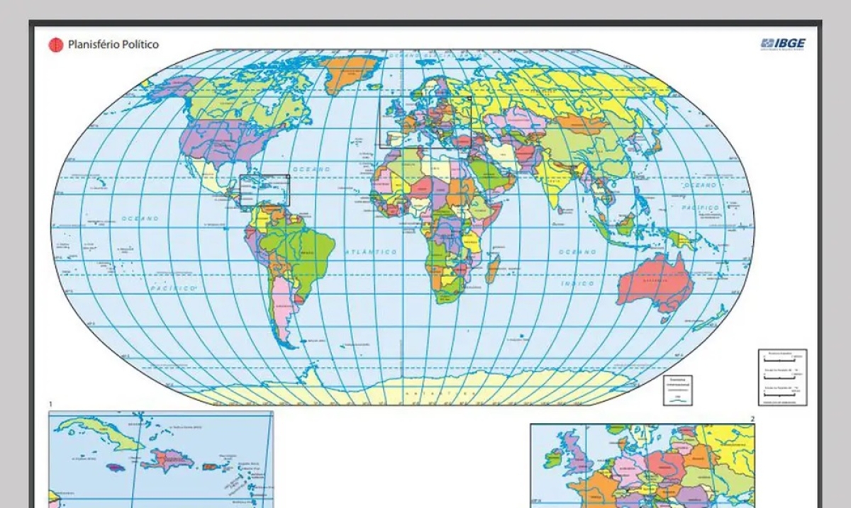 IBGE lança nova edição do Atlas Geográfico Escolar - Foto: IBGE
