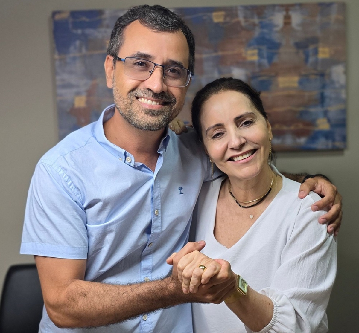 Lúcio Flávio e Emília Corrêa - Foto: Divulgação