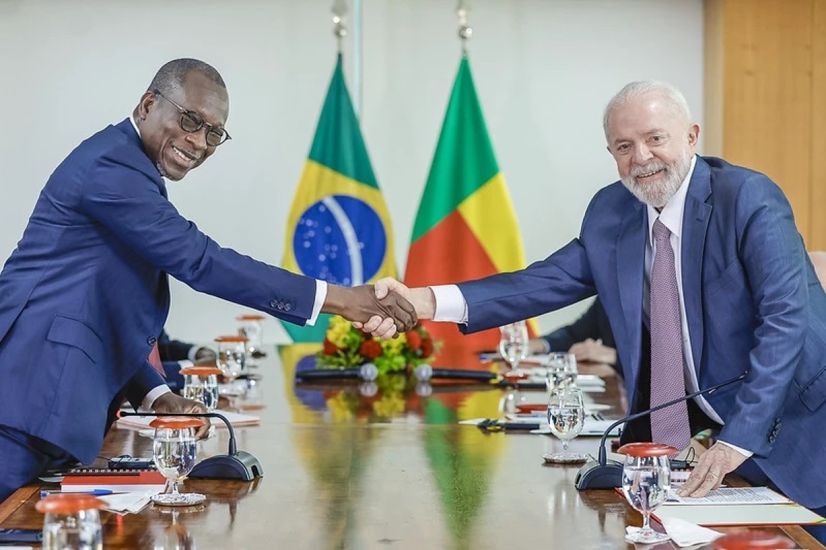 Lula e Patrice Talon - Foto: Ricardo Stuckert / PR
