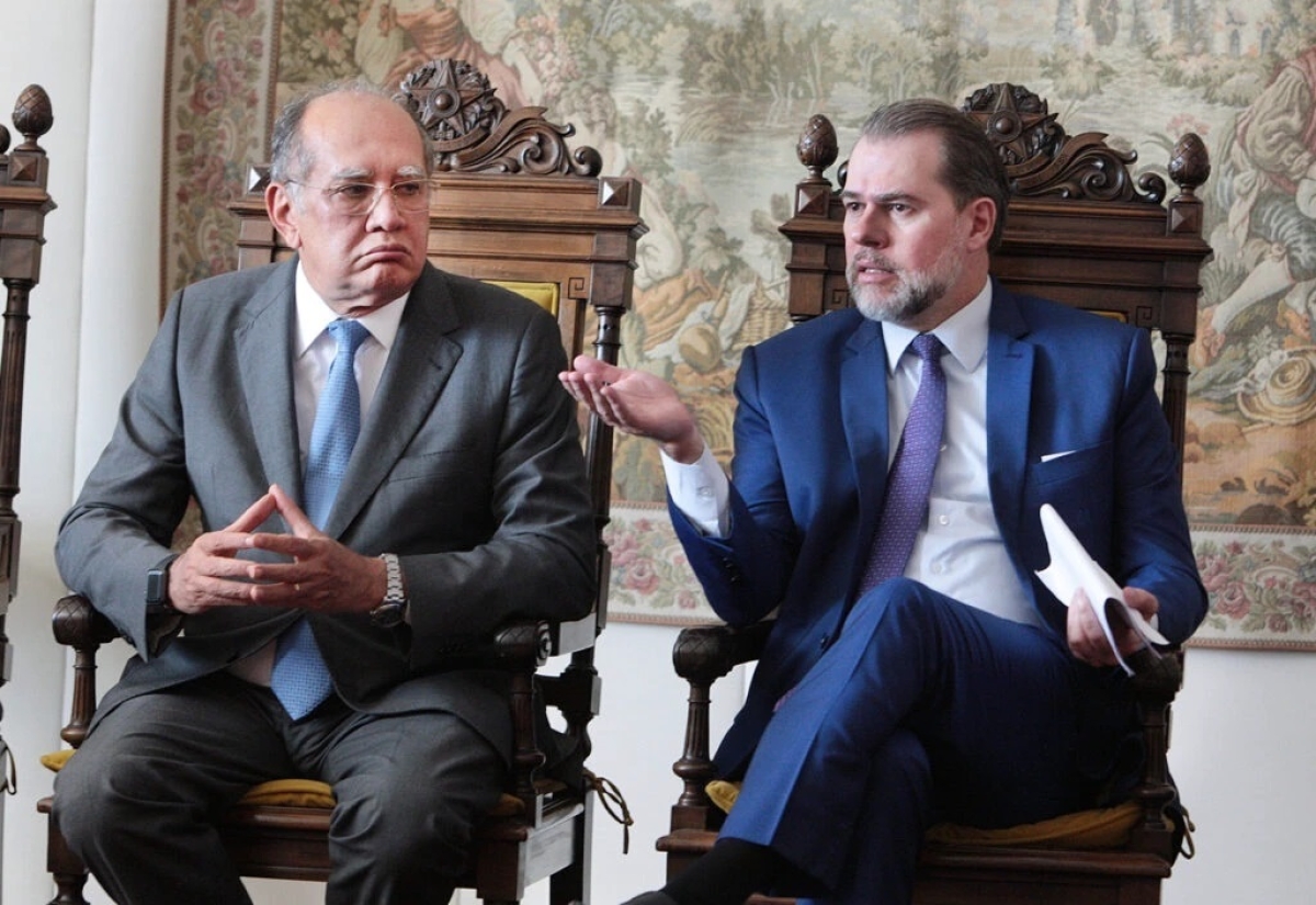 Ministros Gilmar Mendes e Dias Toffoli - Foto: STF/SCO/Carlos Moura