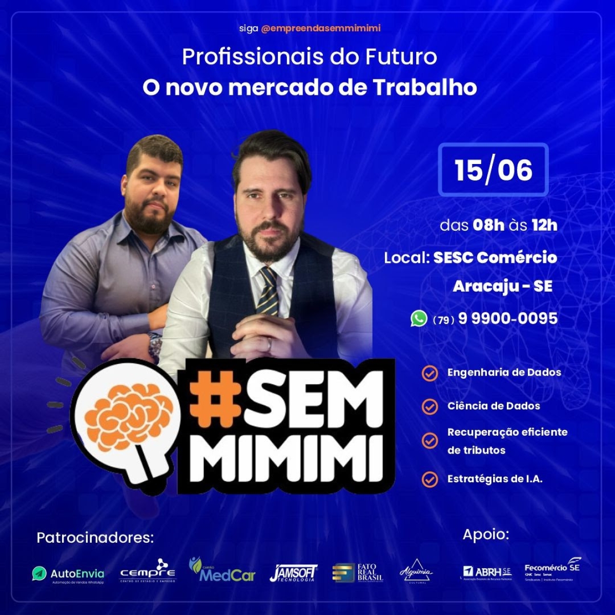 Transforme Dados em Decisões Lucrativas! - Foto: Divulgação/ABRH-SE
