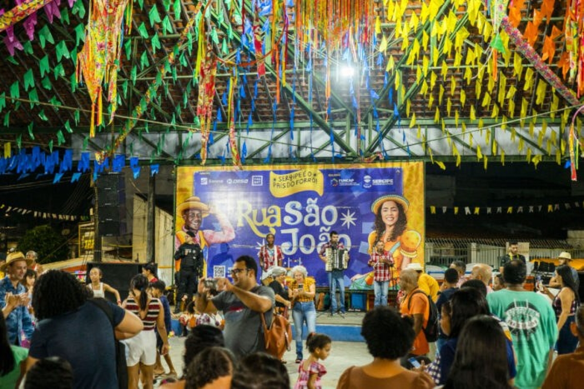 Rua São João reúne tradição e história dos festejos juninos em Aracaju - Foto: Divulgação/CMA

