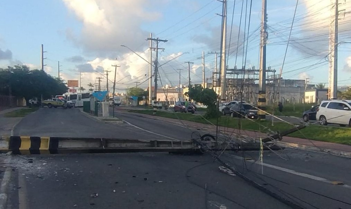 Energisa registrou 101 ocorrências de colisões em postes este ano - Foto: Assessoria Energisa Sergipe
