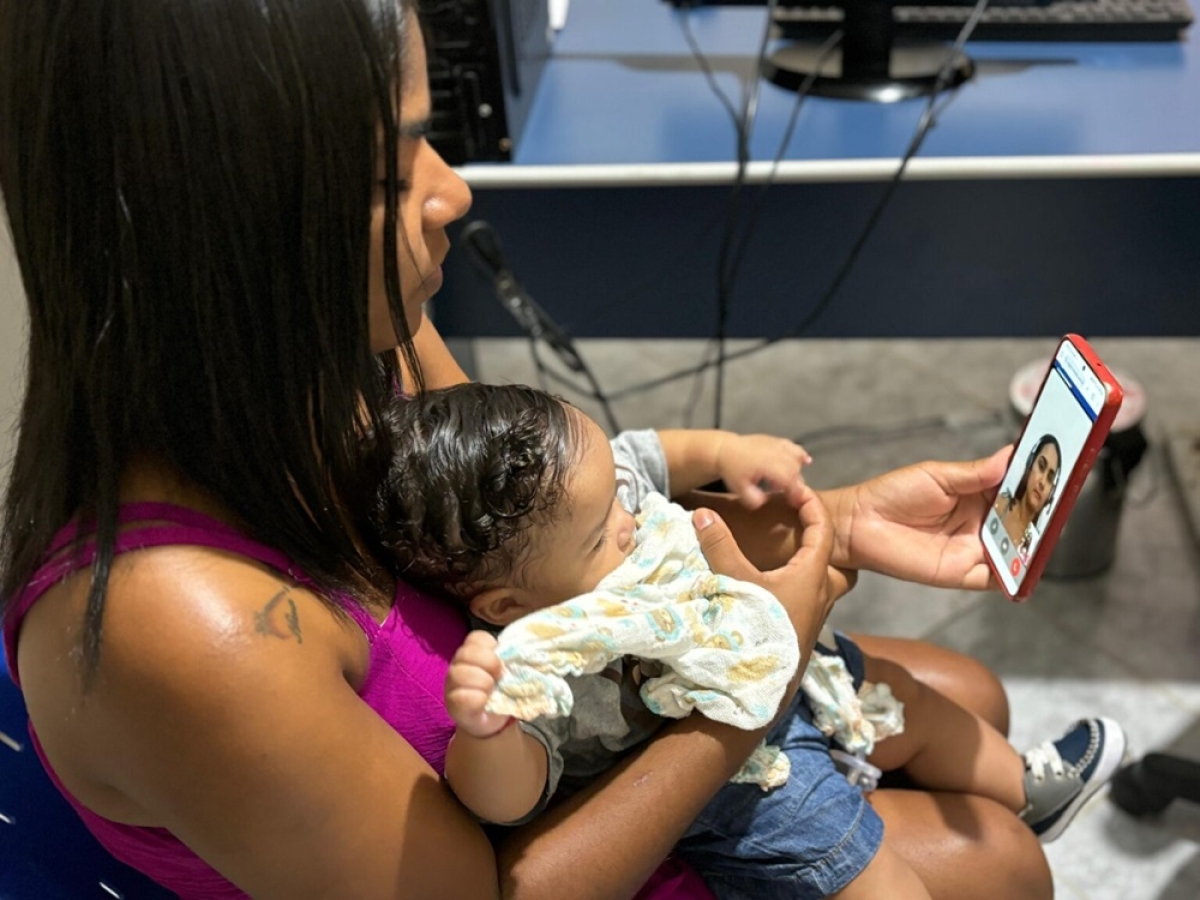 Saúde inicia testes para implementação de telessaúde na pediatria - Foto: Nucom Funesa