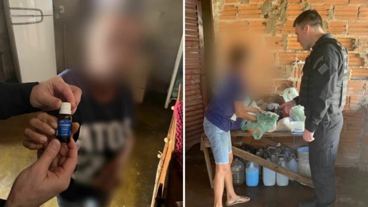 Mulher é presa por jogar soda cáustica no pênis do parceiro  - Foto: Divulgação/PCGO