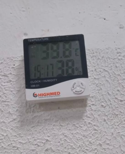 Registro de temperaturas que se aproximam dos 40°C - Foto: divulgação