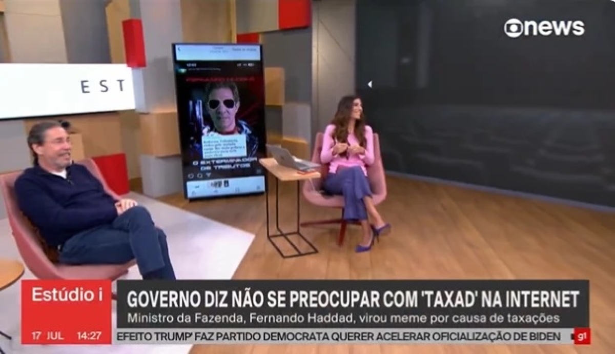 Estúdio i, GloboNews - Foto: Reprodução X

