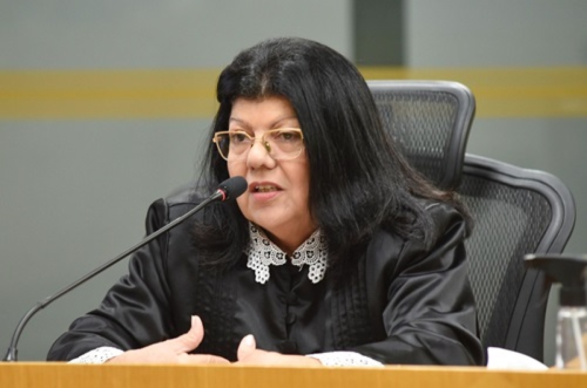 Relatora da matéria, a conselheira Angélica Guimarães - Foto: Marcelle Cristinne/TCE Sergipe

