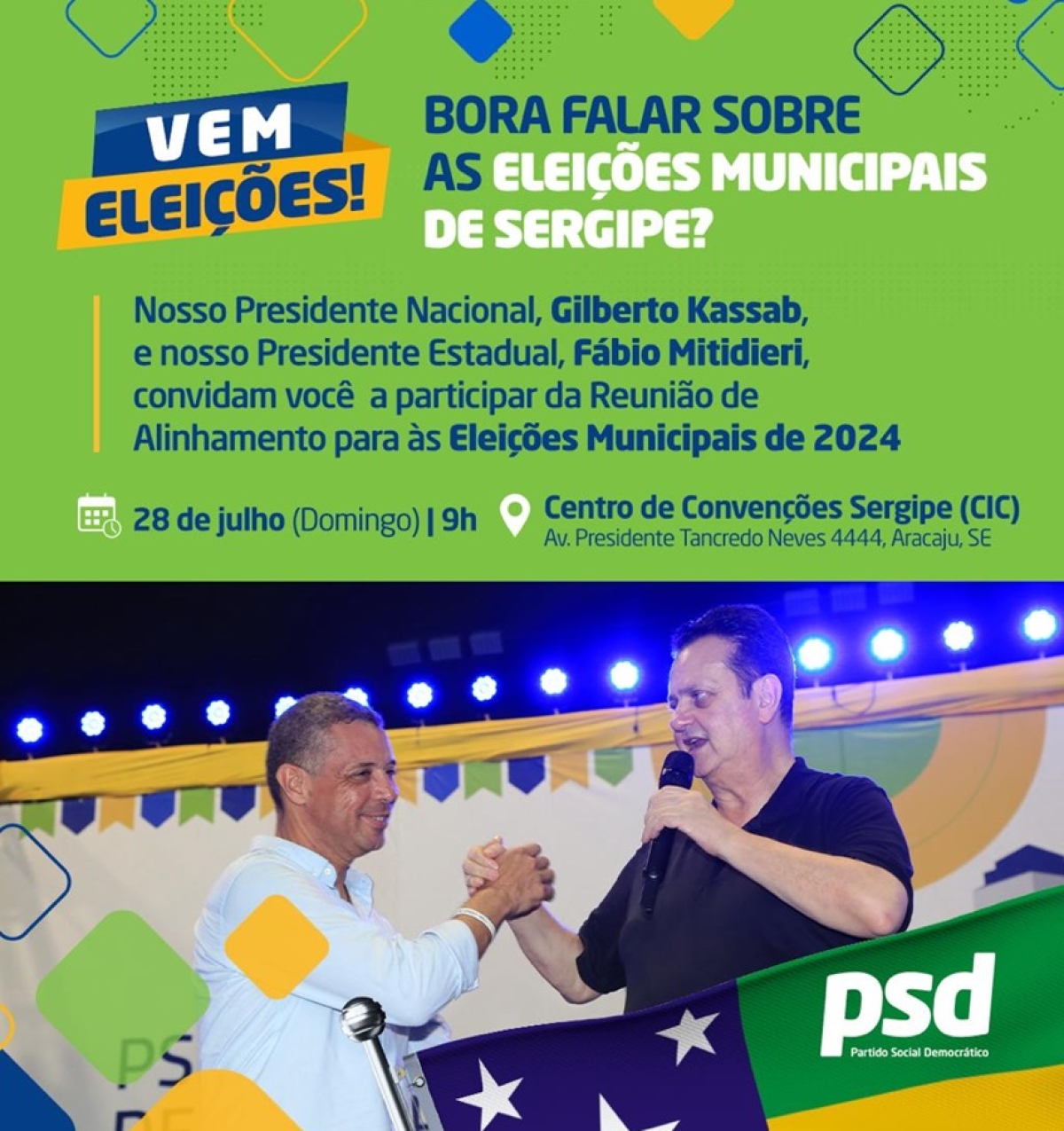 Convite - Imagem: PSD