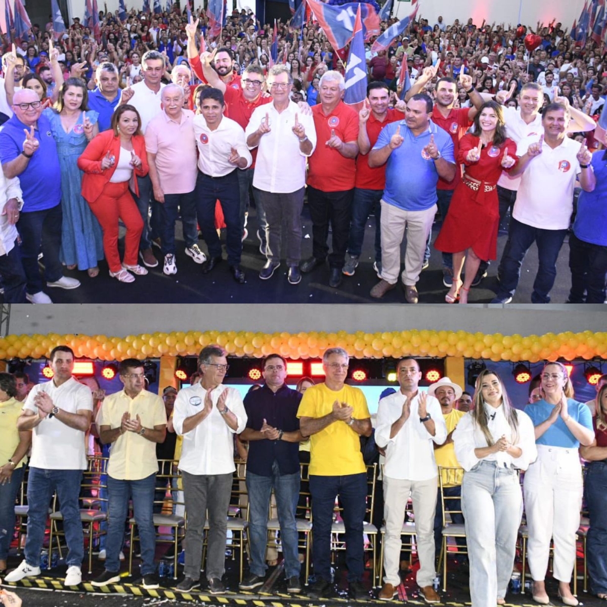 Senador Laércio Oliveira acompanha convenções em Moita Bonita e Nossa Senhora da Glória - Foto: Assessoria de Comunicação
