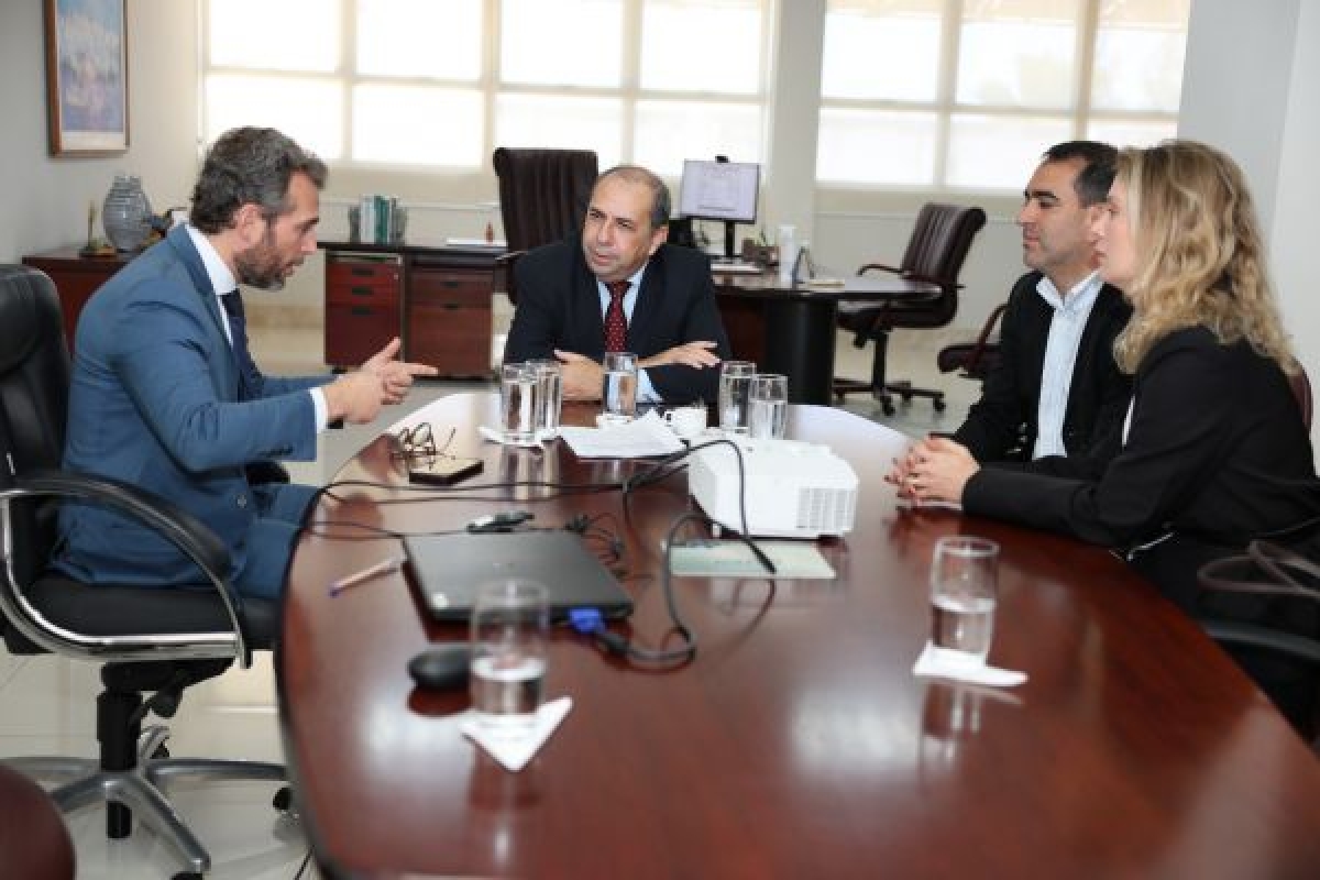 Reunião com o presidente do TRE-SE, Desembargador Diógenes Barreto - Foto: Ascom/TRE-SE