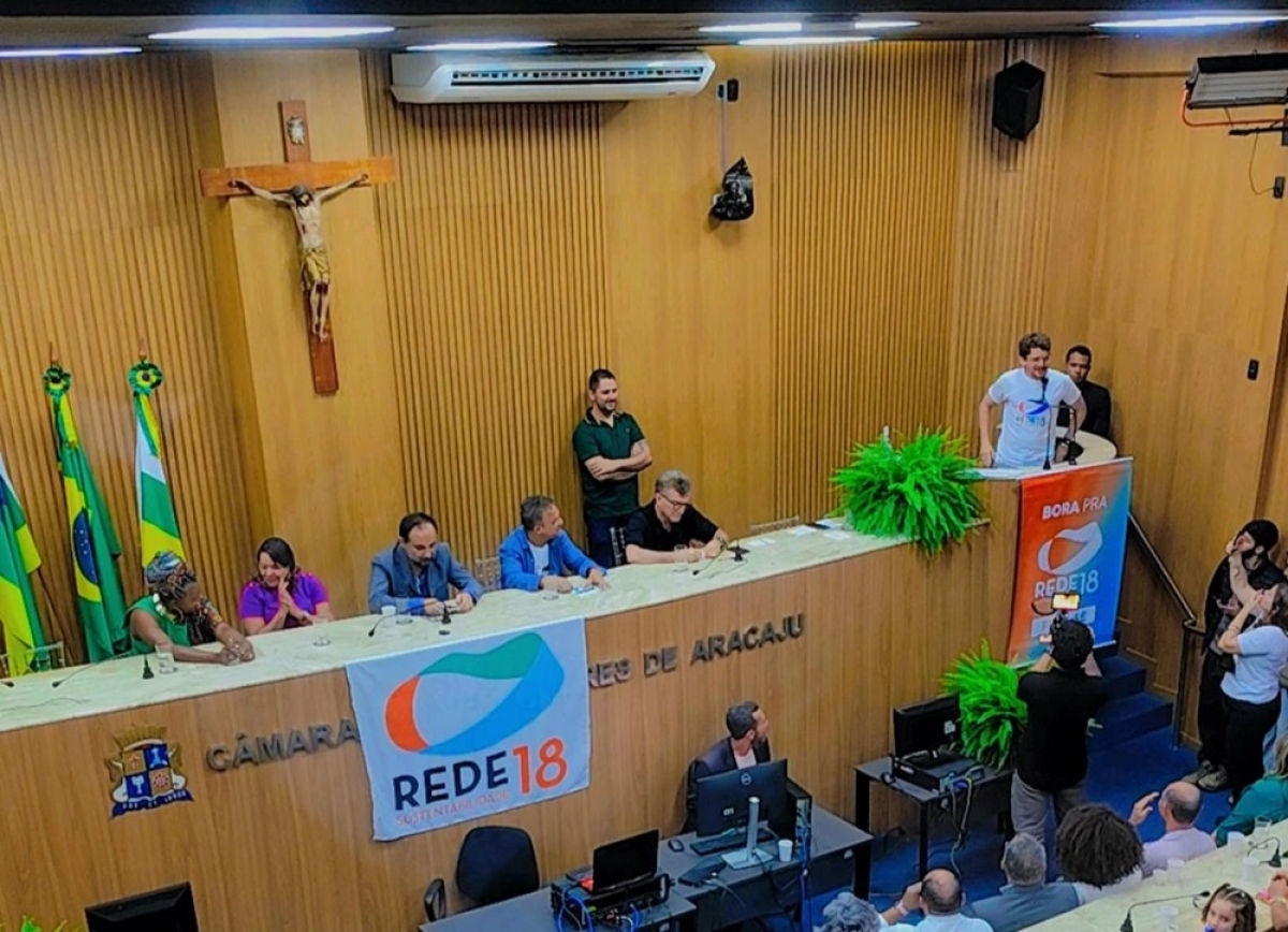 Convenção da Rede oficializa Breno Garibalde como pré-candidato a vereador - Foto: Nayana Araujo 