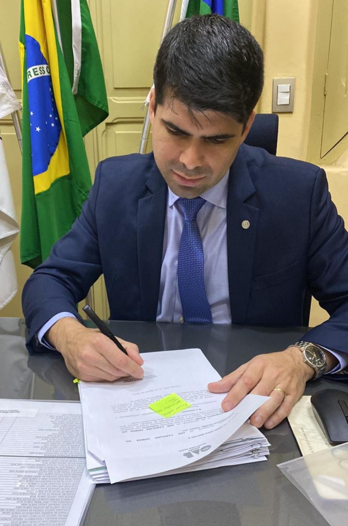 Presidente da OAB/SE, Danniel Costa - Foto: Ascom OAB/SE
