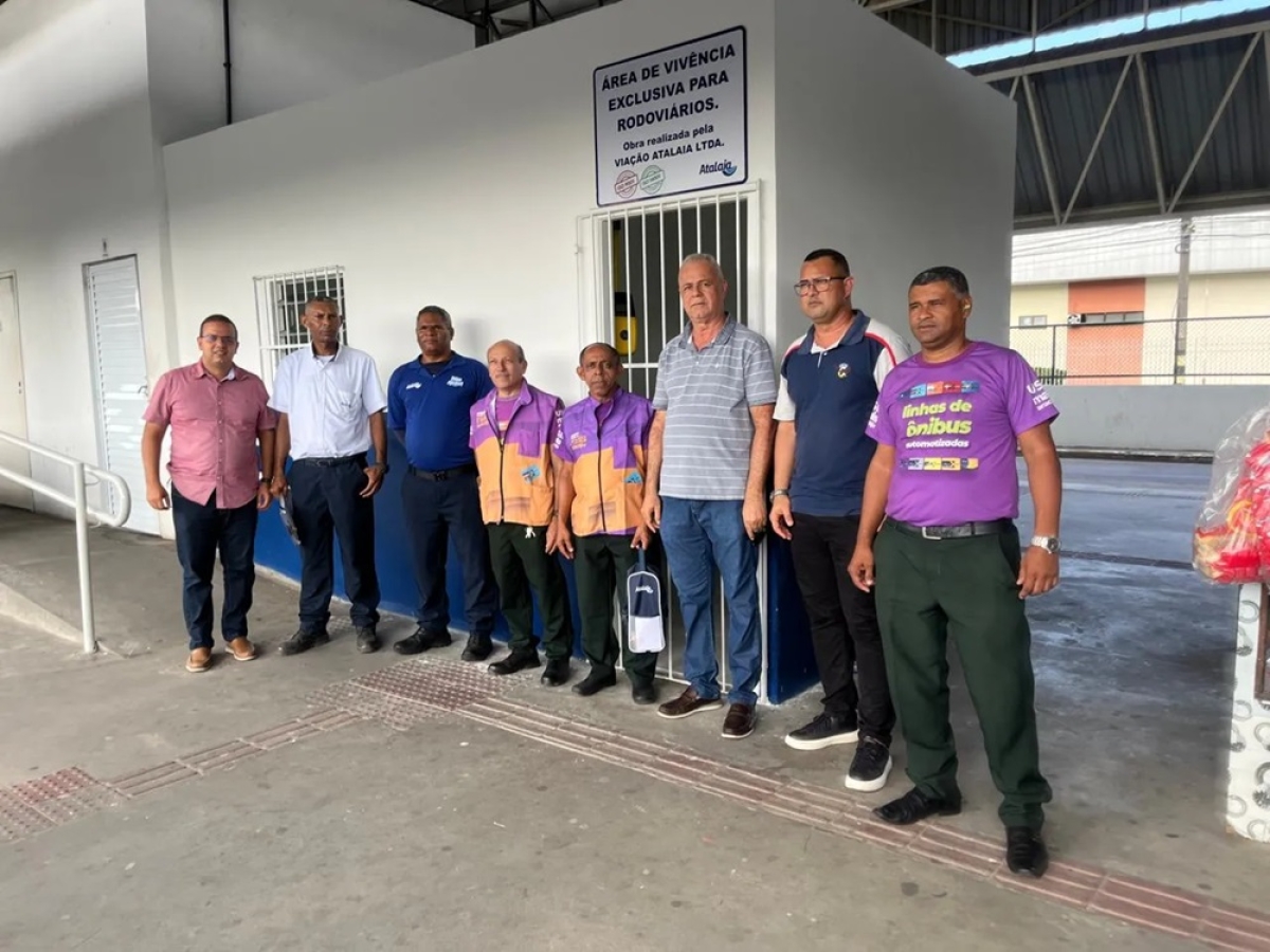 Sinttra comemora entrega de Área de Vivência no Terminal D.I.A - Foto: Ascom/Sinttra